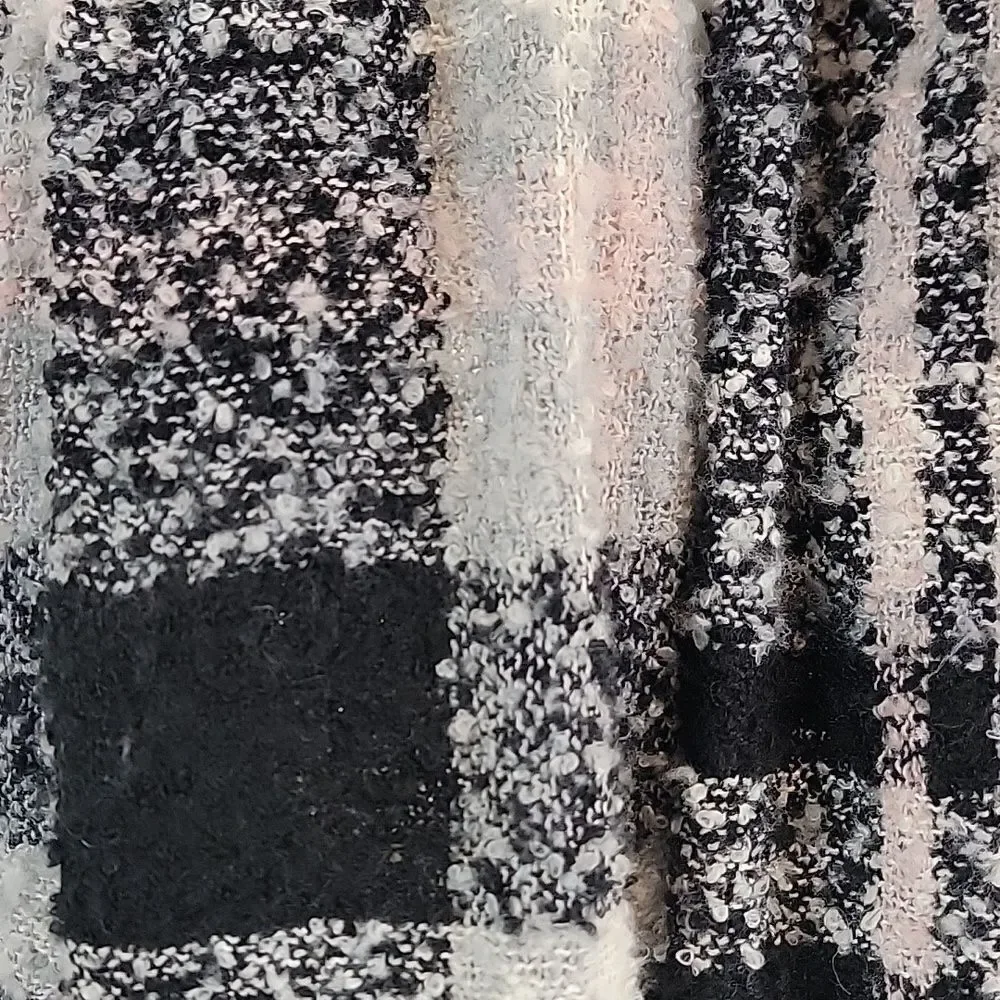 Unbranded Plaid Fringe Shawl Wrap 26
